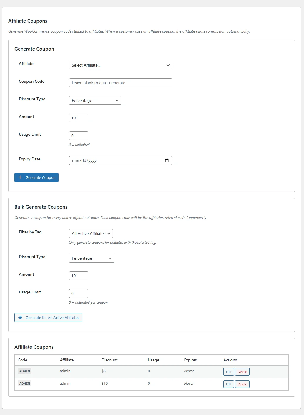 Royal Affiliate Pro - Coupon Tracking