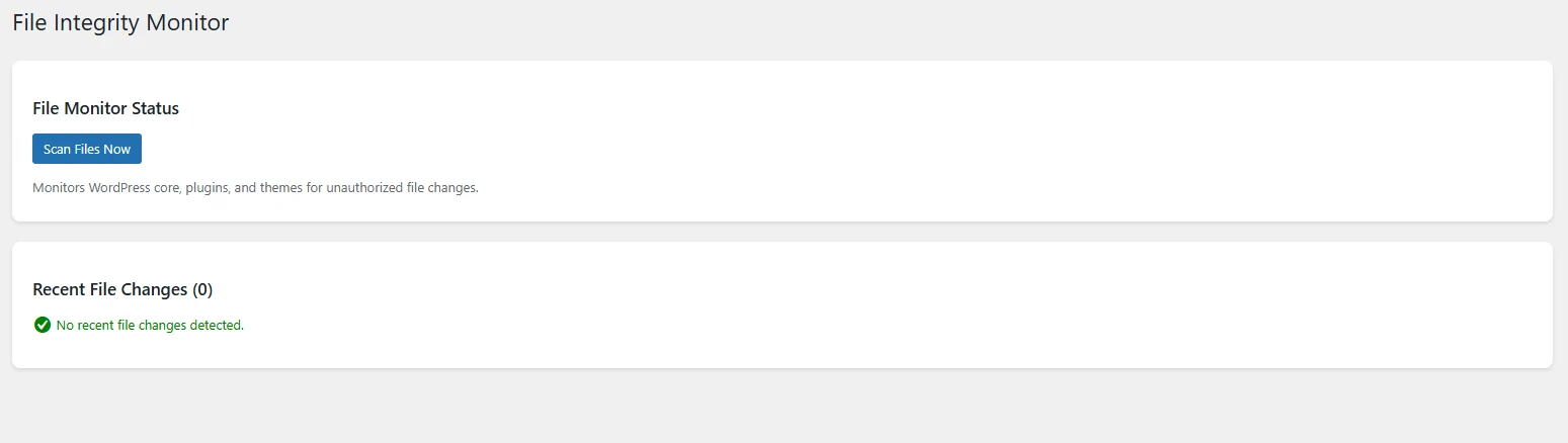 GuardPress Pro File Monitor